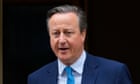 David Cameron quits Tory frontbench as Sunak names interim top team