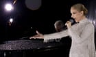 Céline Dion at the Paris Olympics review – a dazzling and emotional return