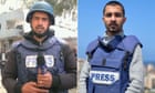 Two Al-Jazeera reporters killed as Israeli airstrike hits car in northern Gaza