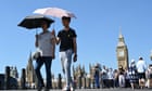 UK weather: thunderstorms forecast as warm spell continues