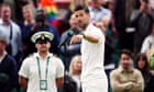 Novak Djokovic attacks ‘disrespectful’ chants after routing Holger Rune