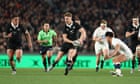 New Zealand v England: second men’s rugby union Test – live