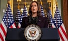 Kamala Harris says ‘I will not be silent’ on suffering in Gaza after Netanyahu talks