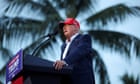 Trump airs list of false grievances at Florida rally: ‘We don’t eat bacon any more’