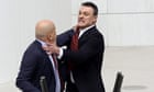 Turkey parliament descends into chaos as dozens of MPs take part in fistfight