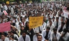 Hospitals in India hit as doctors begin nationwide strike over trainee’s rape and murder