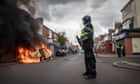 ‘That’s my car, you fascist thugs’: far-right rampage engulfs Middlesbrough