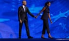 ‘America is ready for a better story’: Barack Obama lauds Kamala Harris in rousing speech