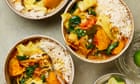 Yotam Ottolenghi’s recipes for curries with crunch