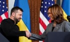 Harris decries Trump’s ‘proposals of surrender’ as Zelenskyy visits White House