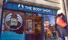 Body Shop’s remaining UK stores saved after rescue deal agreed