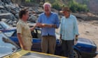 The Grand Tour: it’s run out of road at last – is that why Clarkson and co look so happy?