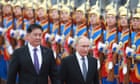 Russia-Ukraine war live: Kyiv says international law dealt ‘heavy blow’ by Mongolia’s failure to arrest Putin during visit