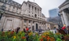 Bank of England expected to leave UK interest rates on hold today after jumbo Fed rate cut – business live