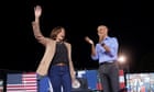 Harris and Obama share stage for first time as big names attend Georgia rally