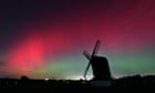 Northern lights seen across parts of England