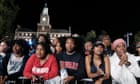 Somber mood at Kamala Harris’s alma mater Howard University as hopes for victory dim