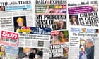 ‘Church in crisis’: what the papers say about the archbishop of Canterbury’s resignation