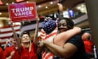 US election briefing: Trump on track to win popular vote as millions of Biden voters desert Harris