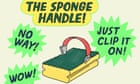 Just what my life has been missing – a handle for my kitchen sponge! The Edith Pritchett cartoon