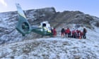 Man dies after 70-metre fall from mountain ridge in Lake District