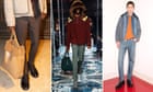 The return of skinny jeans? Men’s catwalks suggest wide-legged trousers are out and calf-huggers back in