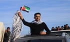 Gaza ceasefire begins with release of three Israeli hostages