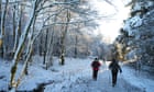 UK weather live: country braces for snow and freezing rain as temperatures fall