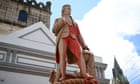 Captain Cook statue in Sydney doused with red paint ahead of Australia’s controversial national day