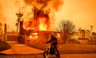 California fires live: sixth wildfire breaks out in Los Angeles as five people killed and landmarks threatened