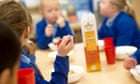 School breakfast clubs in England ‘will be used to justify keeping the two-child benefits cap’